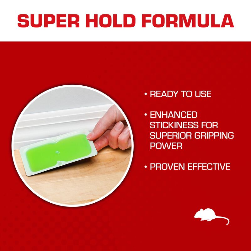 Tomcat® Super Hold Glue Traps Mouse Size image number null
